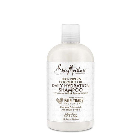 Shea moisture 100% virgin coconut oil daily hydration shampoo - flocohair