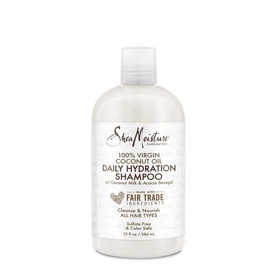 Shea moisture 100% virgin coconut oil daily hydration shampoo - flocohair