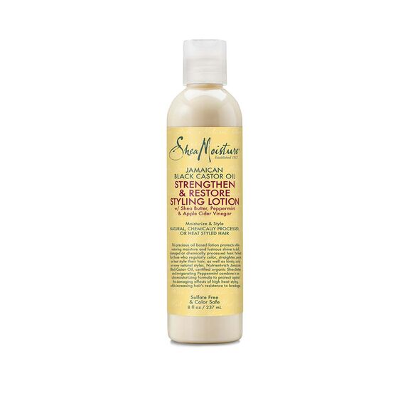 Shea Moisture Jamaica Black Castor Oil Strengthen & Restore Styling Lotion - flocohair