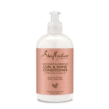 Shea Moisture Coconut & Hibiscus Curl & Shine Conditioner - flocohair