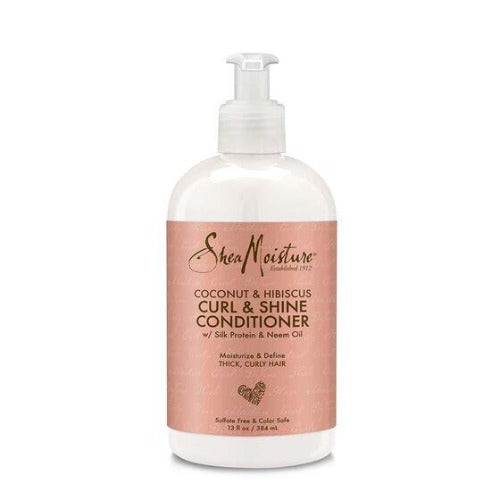 Shea Moisture Coconut & Hibiscus Curl & Shine Conditioner - flocohair
