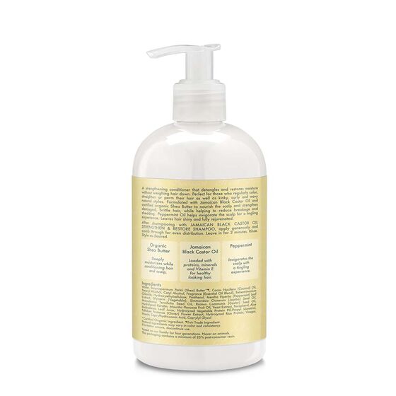 Shea Moisture Jamaican Black Castor Oil Strengthen & Restore Conditioner - flocohair