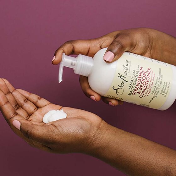 Shea Moisture Jamaican Black Castor Oil Strengthen & Restore Conditioner - flocohair