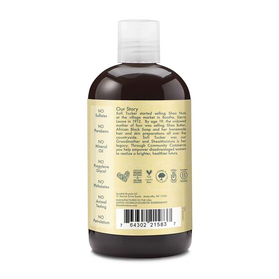 Shea Moisture Jamaican Black Castor Oil Strengthen & Restore Shampoo - flocohair
