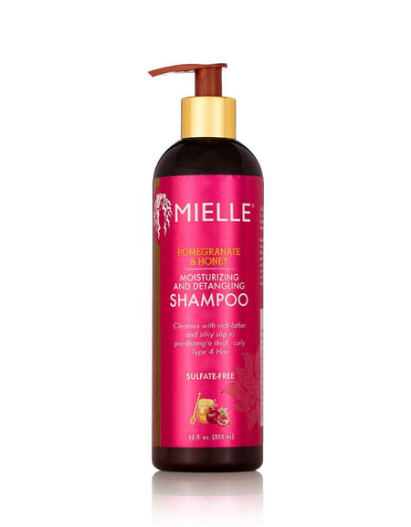 Mielle Organics Pomegranate & Honey Moisturizing and Detangling Shampoo - flocohair