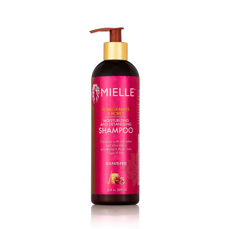 Mielle Organics Pomegranate & Honey Moisturizing and Detangling Shampoo - flocohair