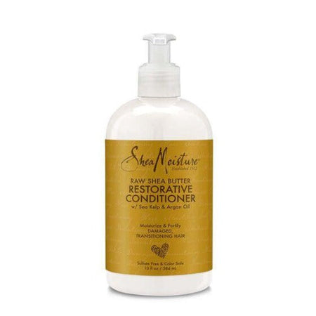 Shea Moisture Raw Shea Butter Restorative Conditioner - flocohair