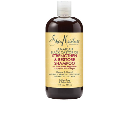 Shea Moisture Jamaican Black Castor Oil Strengthen & Restore Shampoo - flocohair