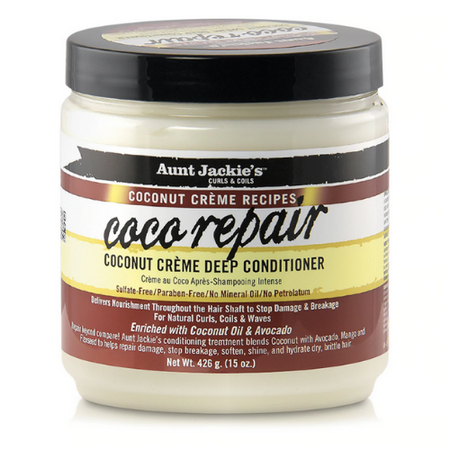 Aunt Jackie's Coconut Creme Recipes Coco Repair Deep Conditioner