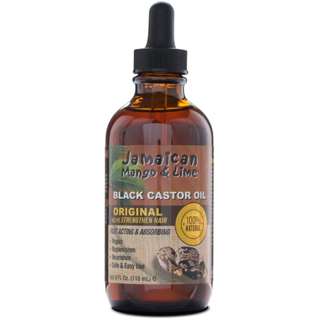 Jamaican Mango & Lime Black Castor Oil - Extra Dark 8oz