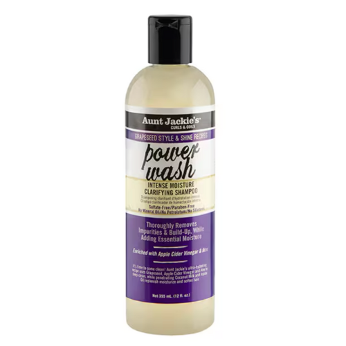 Aunt Jackie's  Grapeseed Powerwash Shampoo 12oz