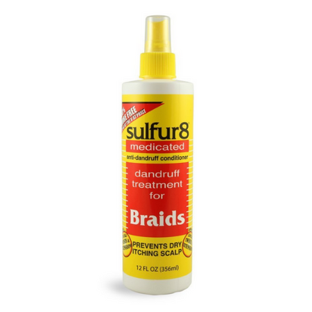 Sulfur8 Anti-Dandruff Braid Spray 12oz
