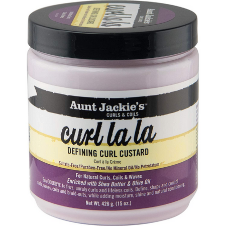 Aunt Jackie's Curls & Coils Curl La La Defining Curl Custard