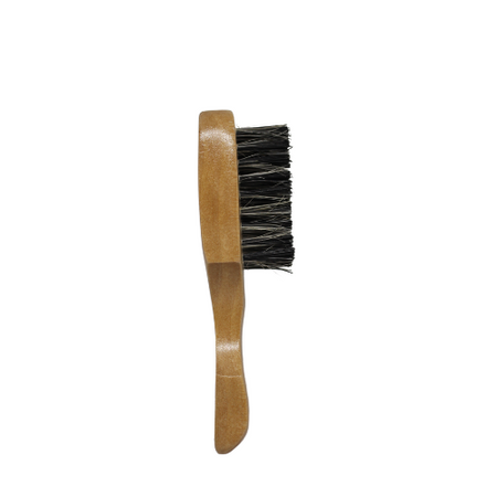Small Wooden Brush With Hard Bristles